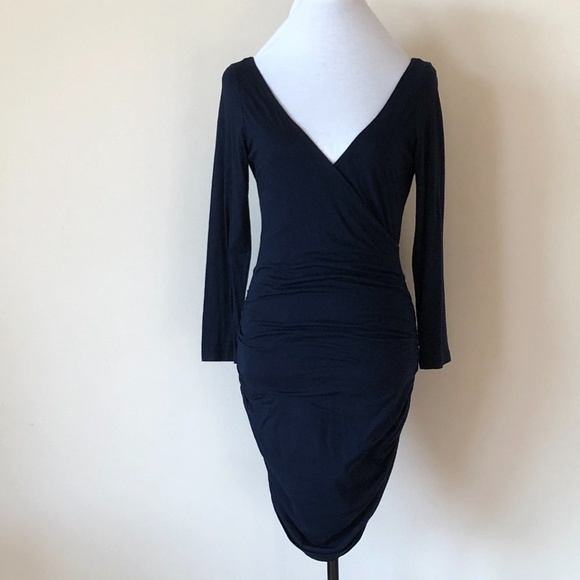 Velvet by Graham & Spenser Wrap/V-Back Dress NWOT - Picture 6 of 7